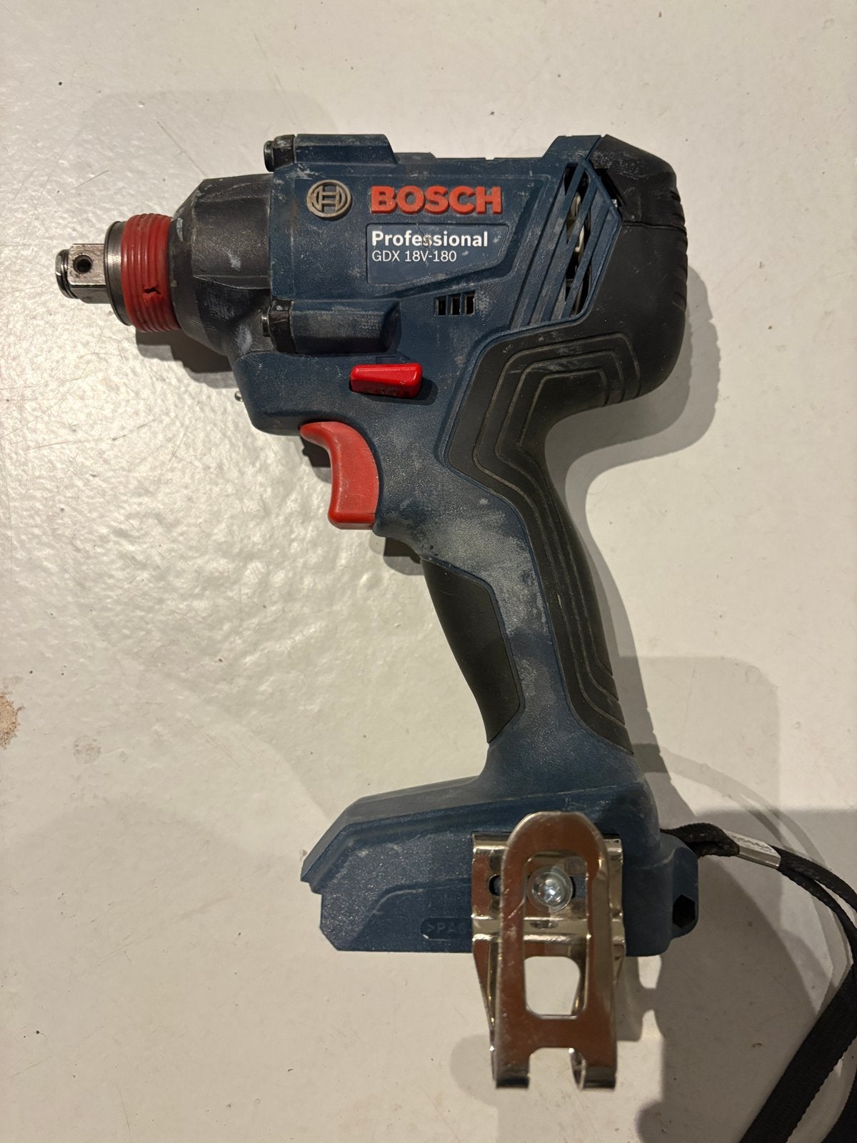 Bosch GDX 18V-180 Accu Slagmoersleutel/Schroevendraaier, Ophalen of Verzenden, Gebruikt, Boor- en Schroefmachine
