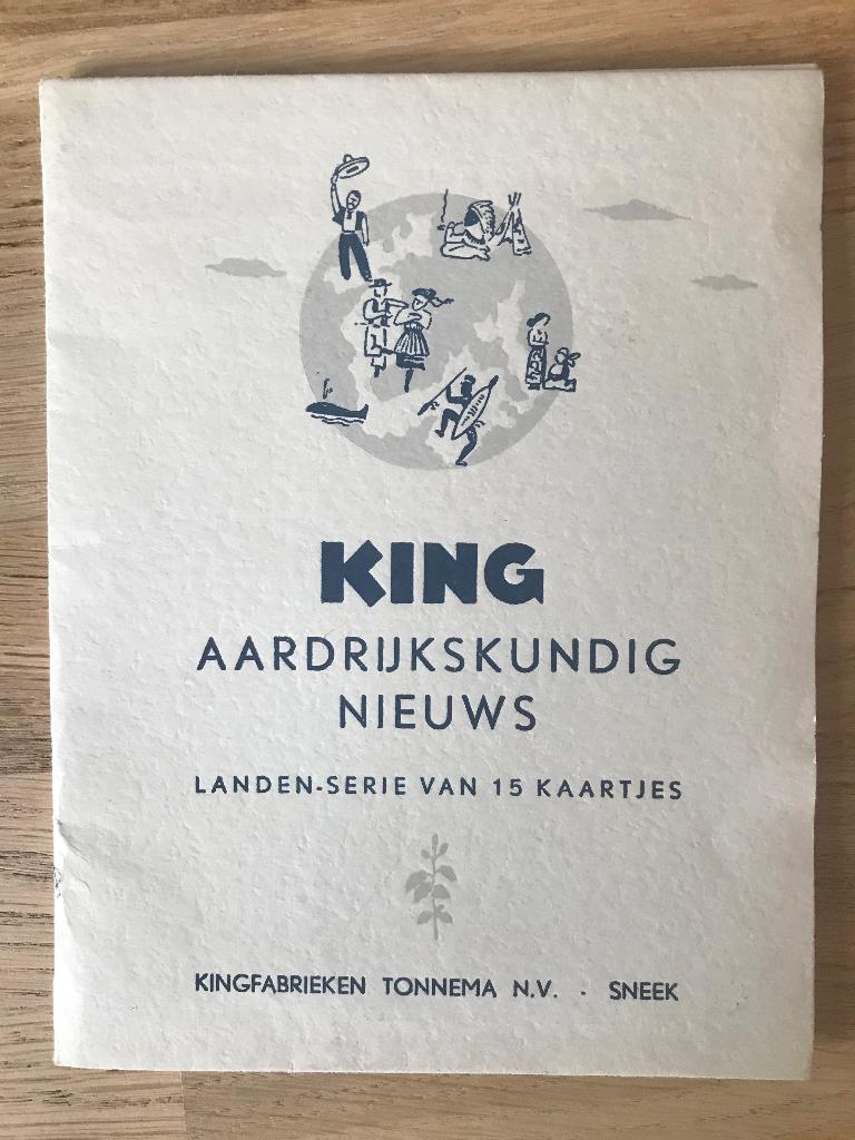 "Aardrijkskundig Nieuws" landen-serie van King, Boeken, Atlassen en Landkaarten, Ophalen of Verzenden, 1800 tot 2000, Wereld, Landkaart