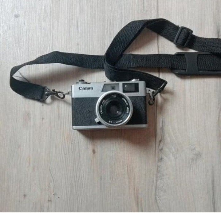 Klassieke Canon Canonet 28 Compact Camera - 40mm f/2.8 lens, Audio, Tv en Foto, Ophalen of Verzenden