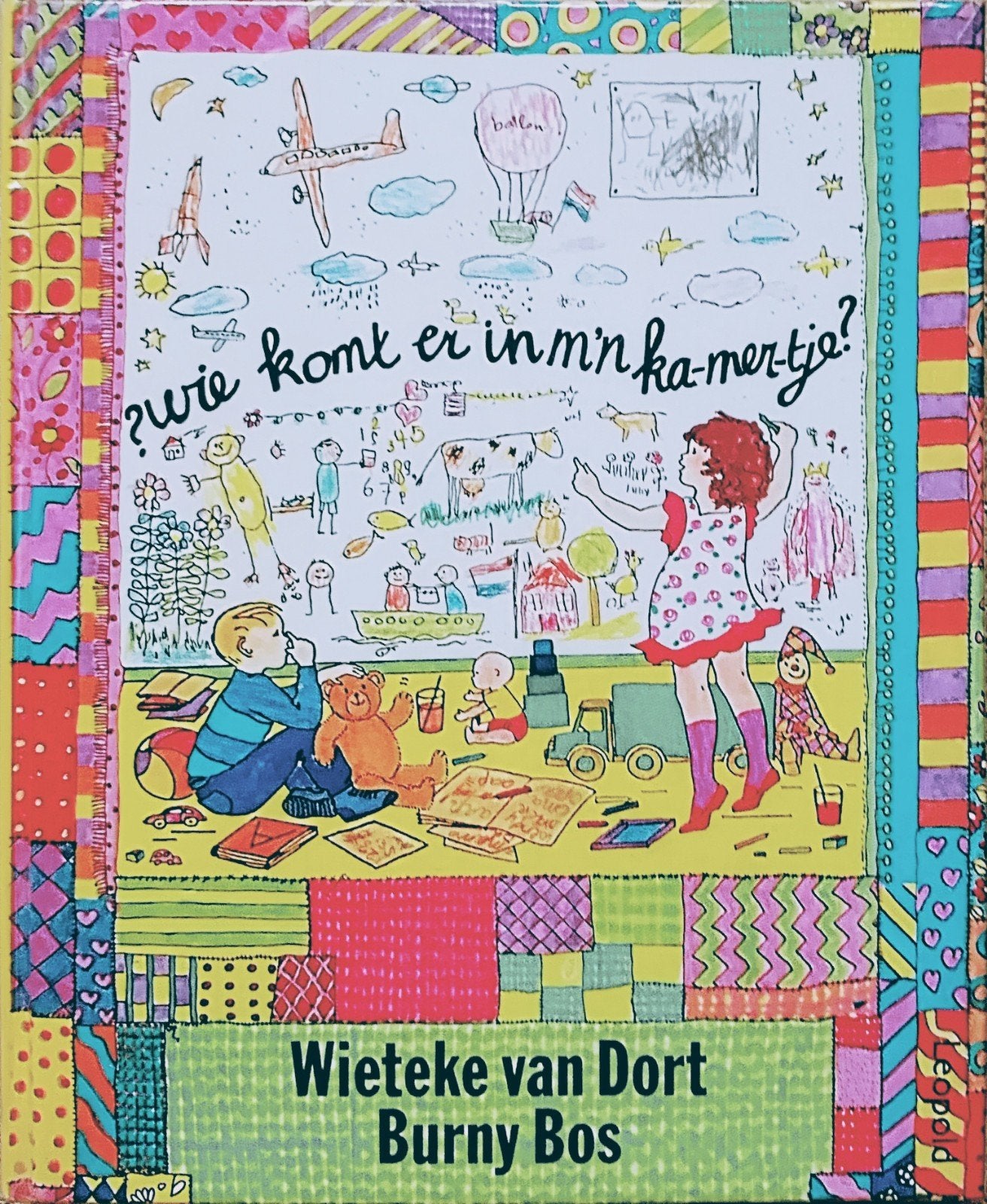 Wie Komt Er In M'n Kamertje?, Gelezen, Fictie algemeen, Jongen of Meisje, Wieteke Van Dort En Burny Bos.