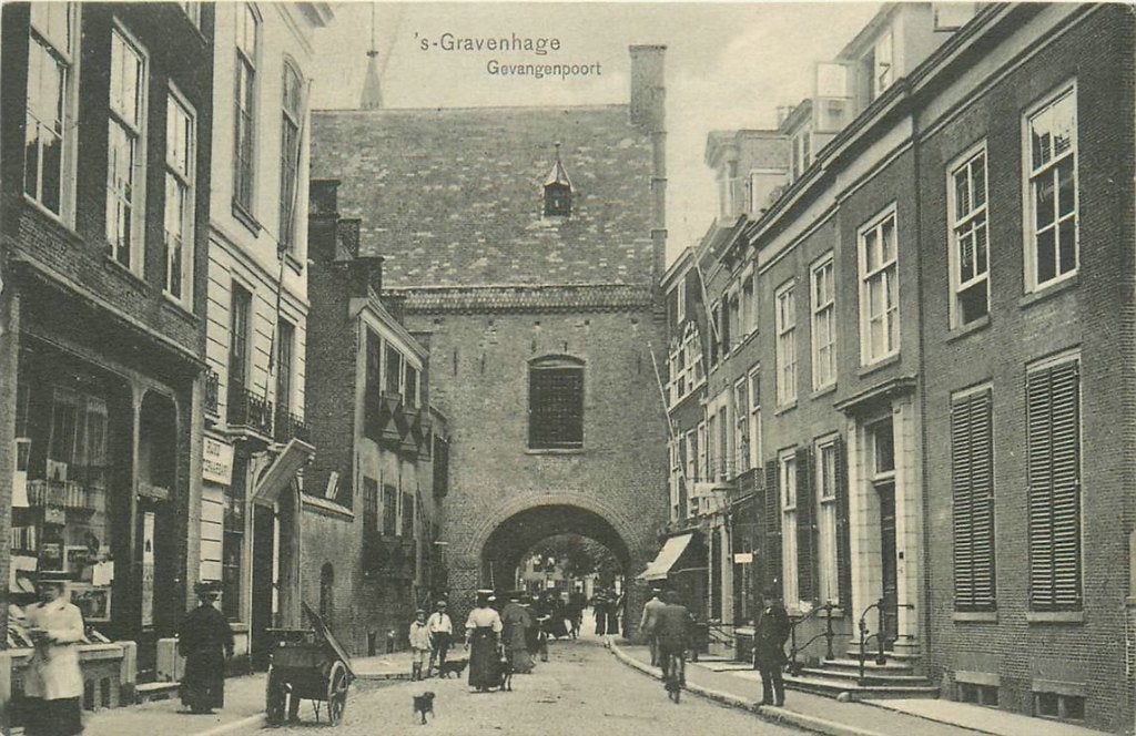 702-005-017 Den Haag Gevangenpoort, Verzenden, Voor 1920, Zuid-Holland