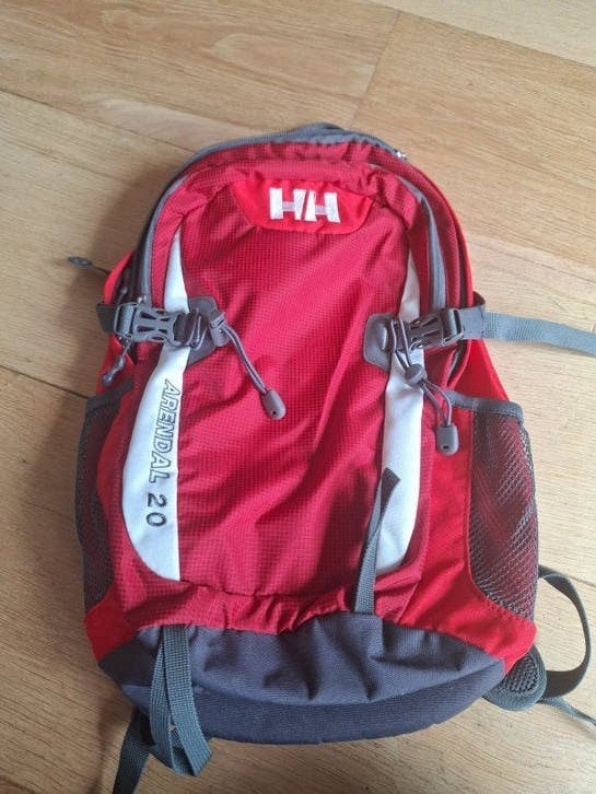 Helly Hansen Arendal 20 Rugzak - Rood/Grijs - Z.G.A.N., 25 tot 40 cm, Ophalen of Verzenden, Zo goed als nieuw, Overige merken