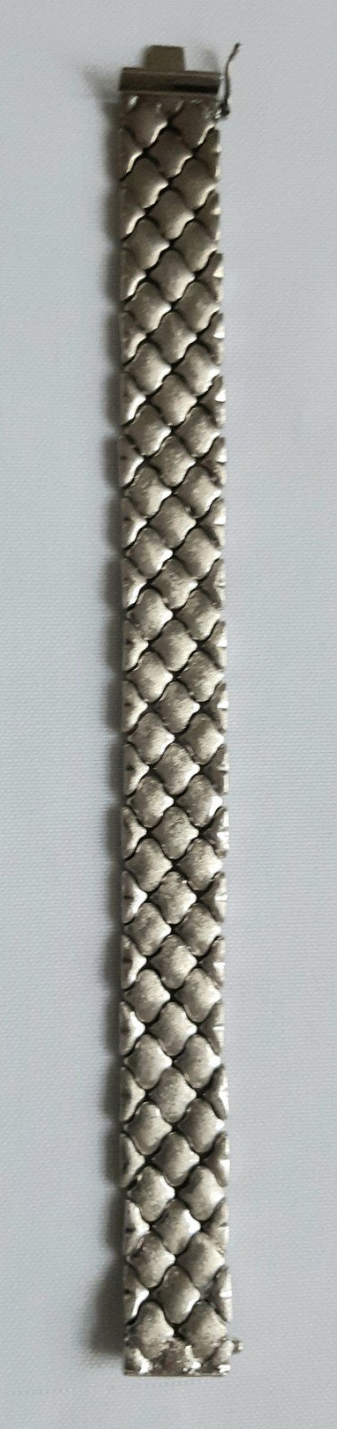 Zilveren Armband Gekeurd 835 geheel handgemaakt, Ophalen of Verzenden, Gebruikt, Zilver, Zilver