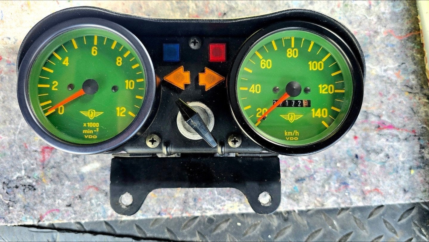 Groene tellers Zundapp ks125 ks175, Ophalen of Verzenden