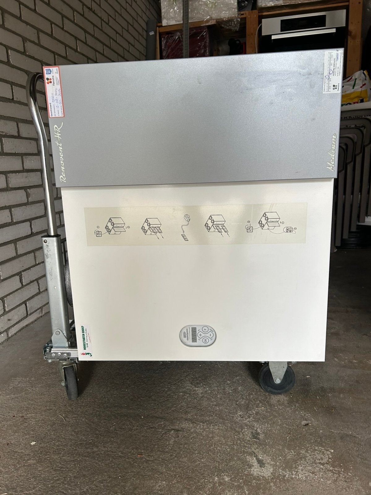 Brink Renovent HR Medium, Ophalen, Gebruikt, Ventilator en Afzuiger