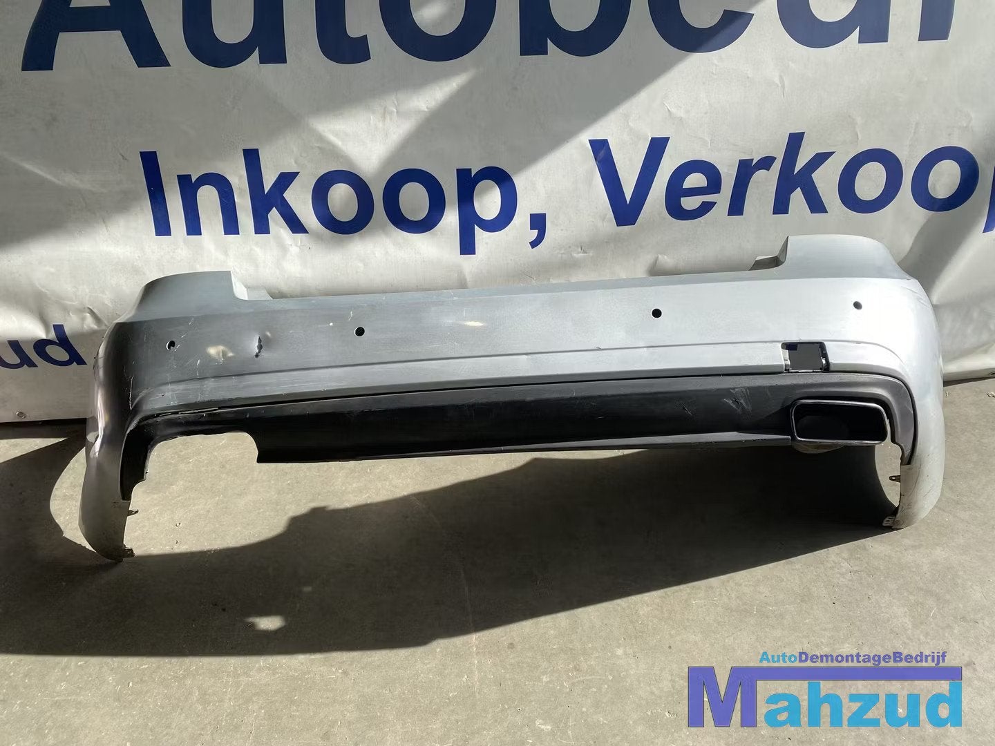 MERCEDES E KLASSE W212 Sedan grijs achterbumper 2009-2015, Auto-onderdelen, Gebruikt, Mercedes-Benz AG, Mercedes-Benz, Ophalen of Verzenden