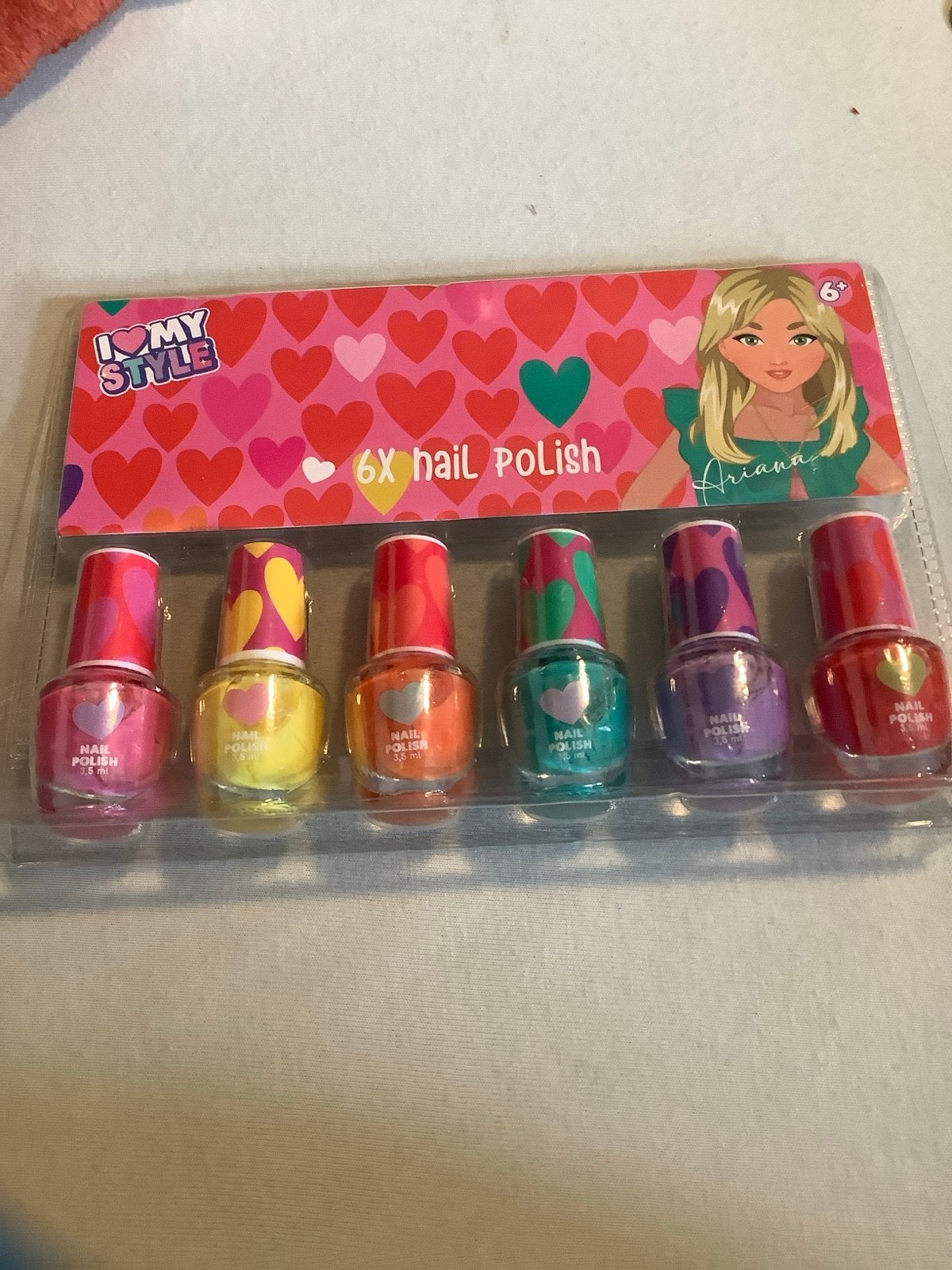 I Love My Style Ariana Nagellak Set - 6 kleuren, Ophalen, Nieuw, Handen en Nagels, Make-up