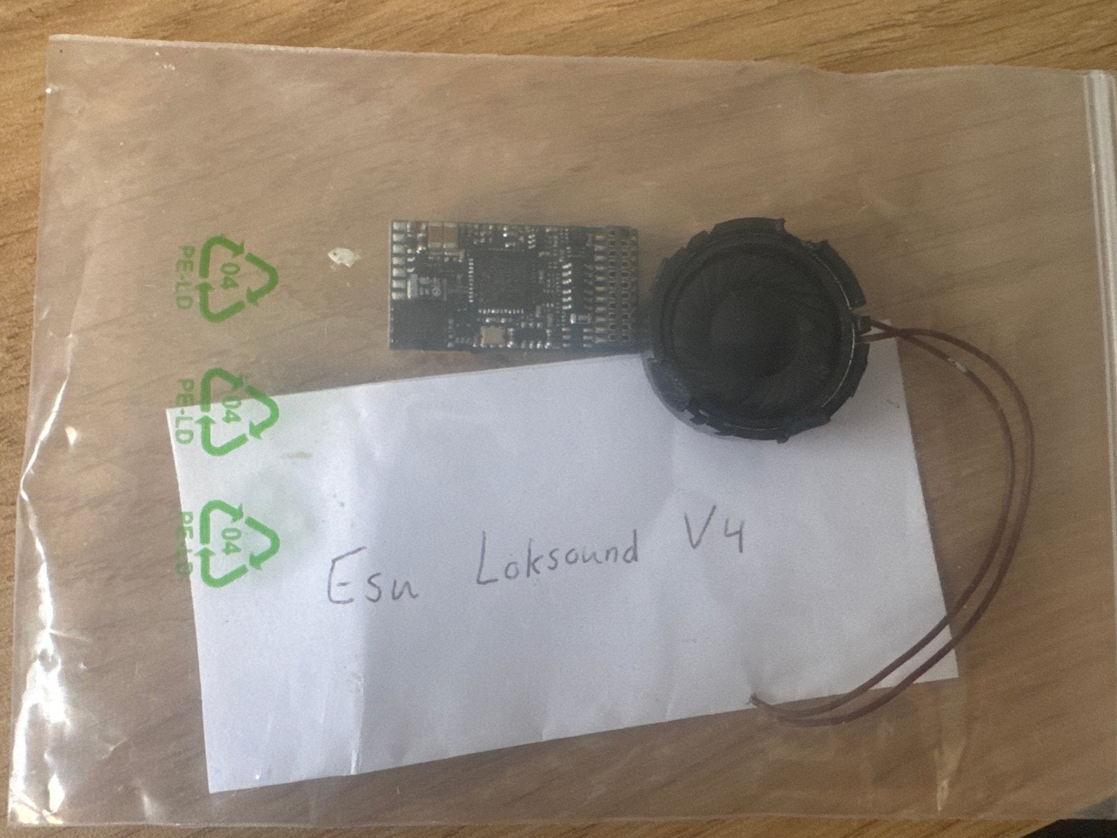 ESU LokSound V4 decoder met luidspreker, Ophalen of Verzenden, Gelijkstroom of Wisselstroom, Overige typen, Overige merken