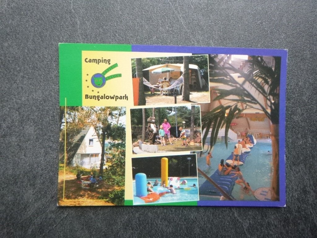Oosterhout, camping de Katjeskelder/interieur zwembad, Verzenden, 1980 tot heden, Gelopen, Noord-Brabant