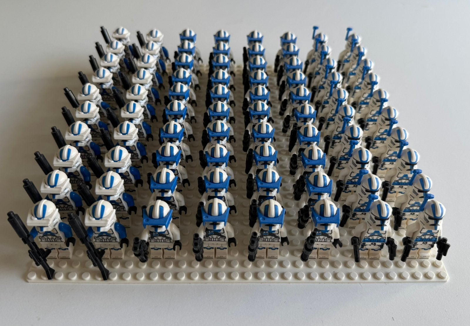 LEGO Star Wars 501st Clone Troopers 80x los & army building, Star Wars, Lego, Compleet, Ophalen of Verzenden