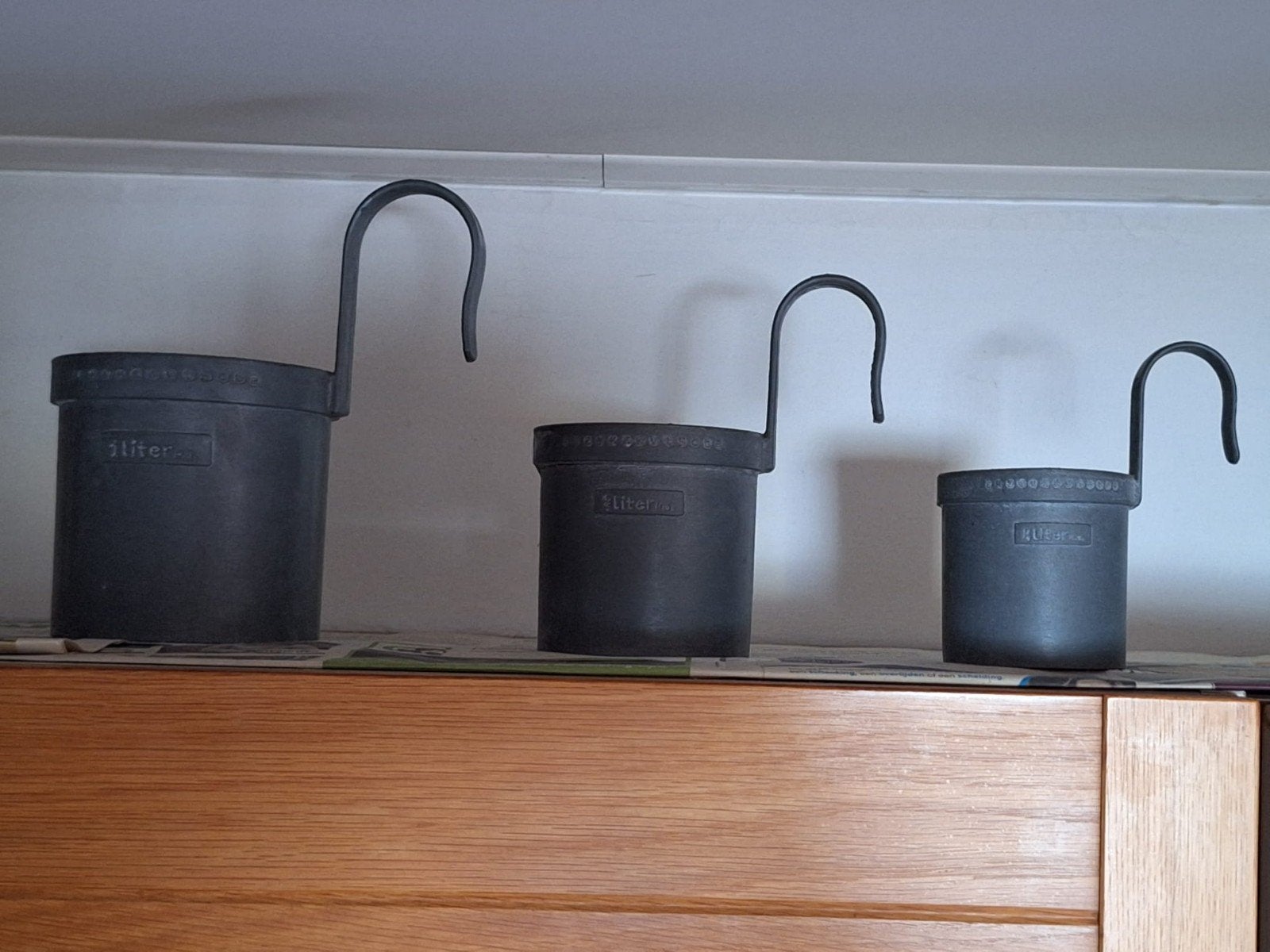 Tinnen kannetjes., Antiek en Kunst, Antiek | Tin, Ophalen