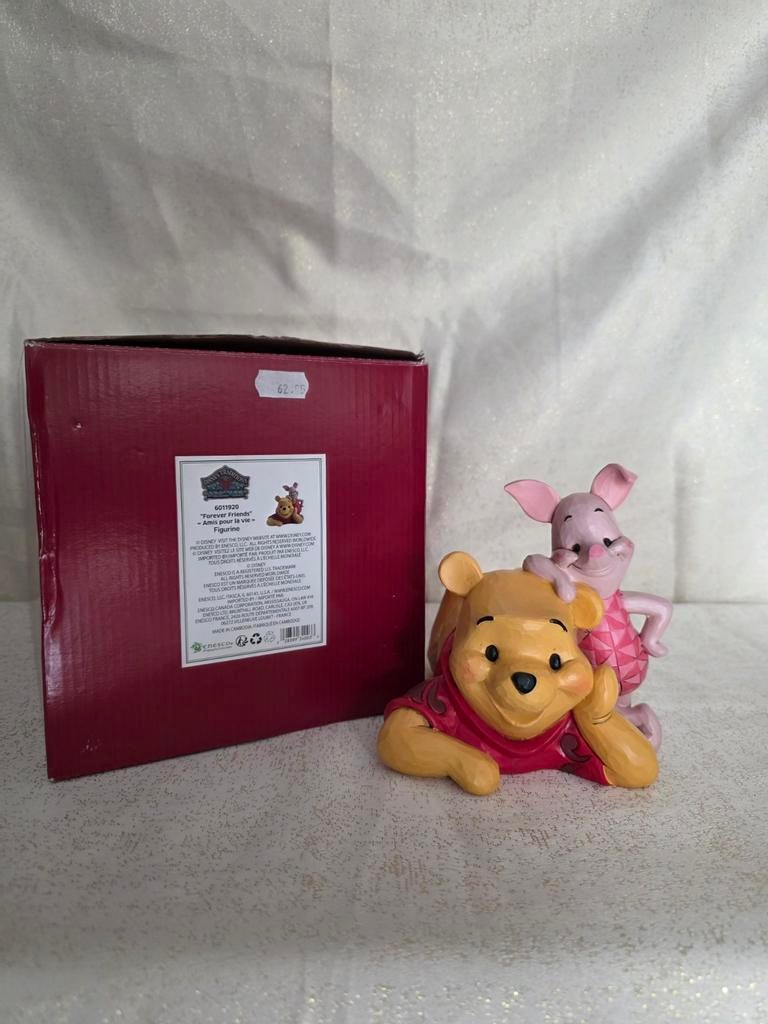 Disney Traditions Winnie de Poeh & Knorretje, Ophalen of Verzenden, Winnie de Poeh of vrienden, Nieuw, Beeldje of Figuurtje