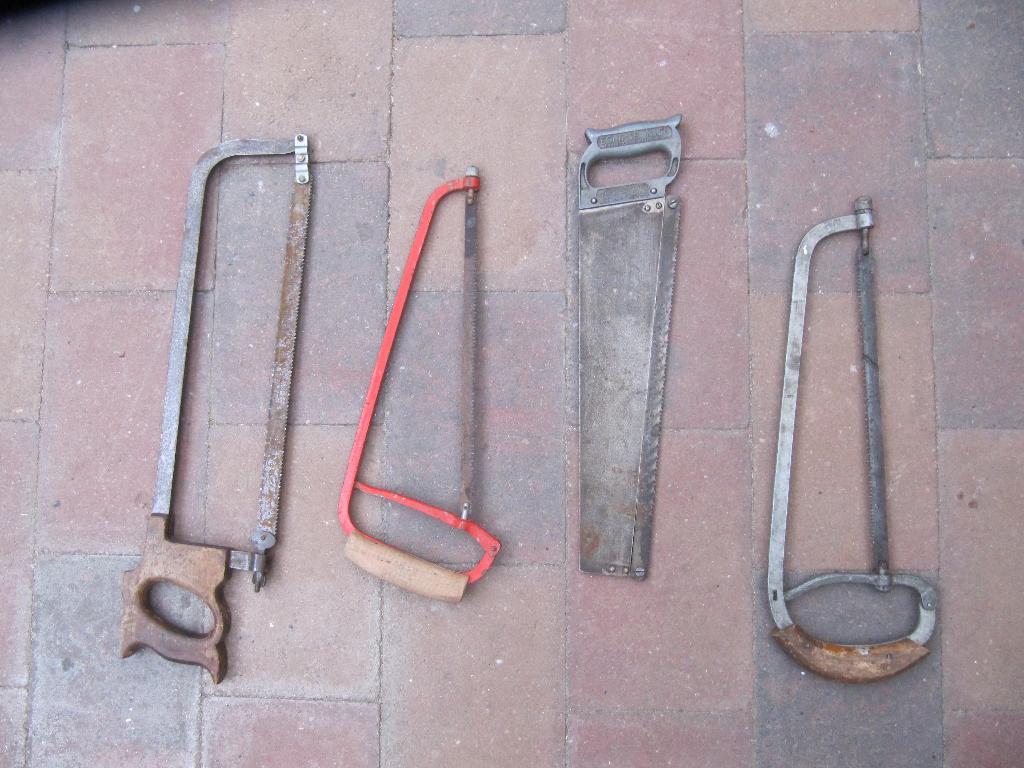 oude handzagen, Ophalen of Verzenden