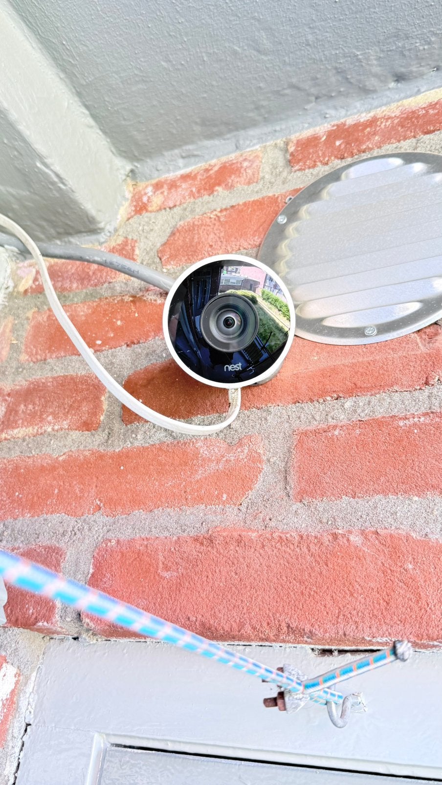4 Nest outdoor cam werkend te zien, Ophalen, Zo goed als nieuw