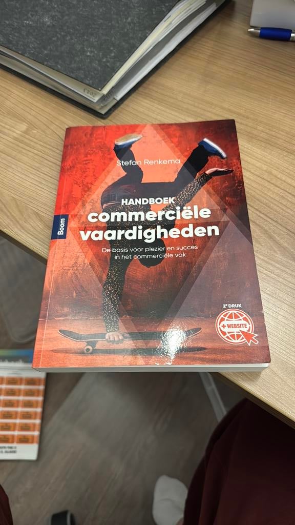 Commerciele vaardigheden stefan renkema, Ophalen of Verzenden, Beta, Nieuw, HBO