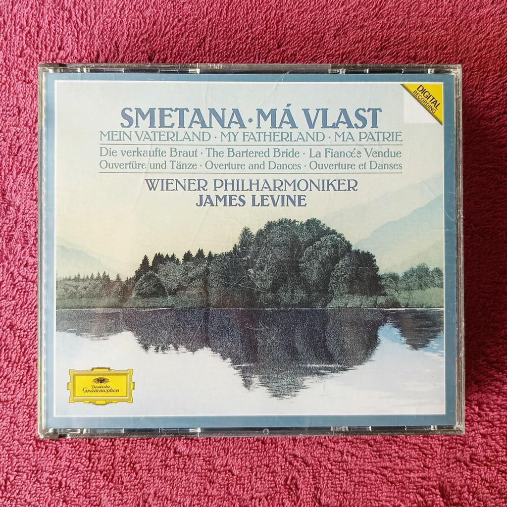 Smetana Má Vlast - James Levine - 2 CD's, Gebruikt, Met libretto, Ophalen of Verzenden, Romantiek