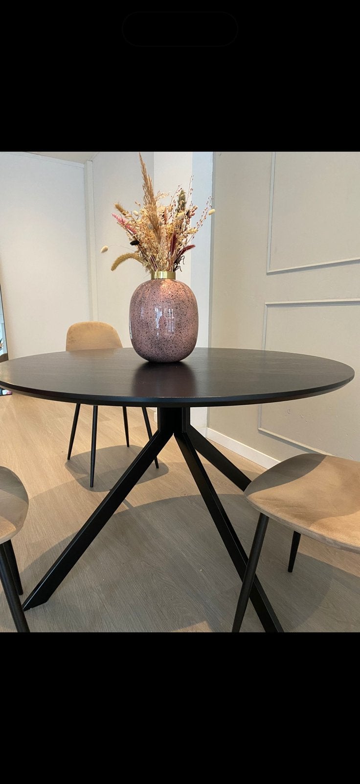 Roze vaas Light & Living, Huis en Inrichting, Ophalen, Zo goed als nieuw, Roze