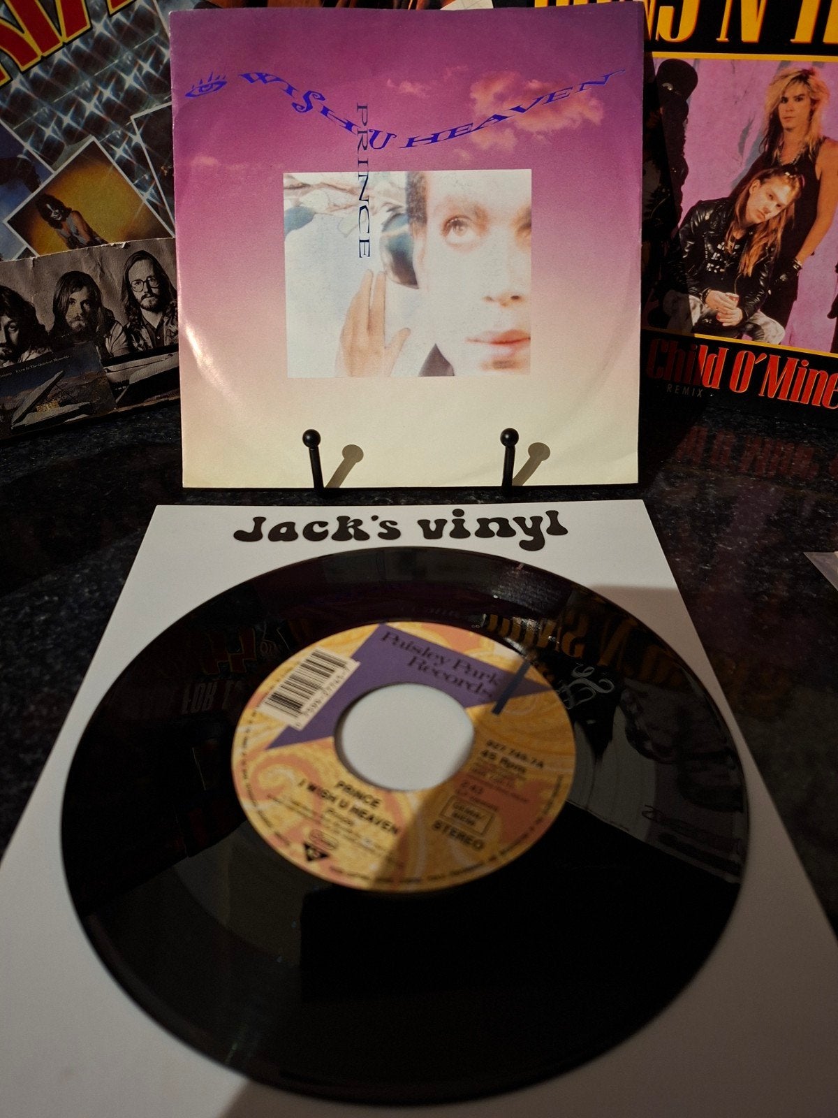 Prince - I Wish U Heaven 7 inch vinyl single 1988, 7 inch, Ophalen of Verzenden, Zo goed als nieuw, Beschermende buitenhoes