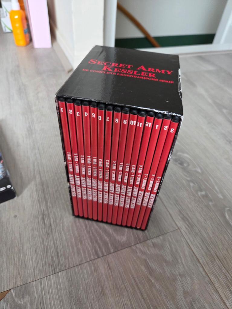 Secret Army / Kessler - Complete serie boxset, Cd's en Dvd's, Dvd's | Tv en Series, Alle leeftijden, Ophalen of Verzenden, Zo goed als nieuw