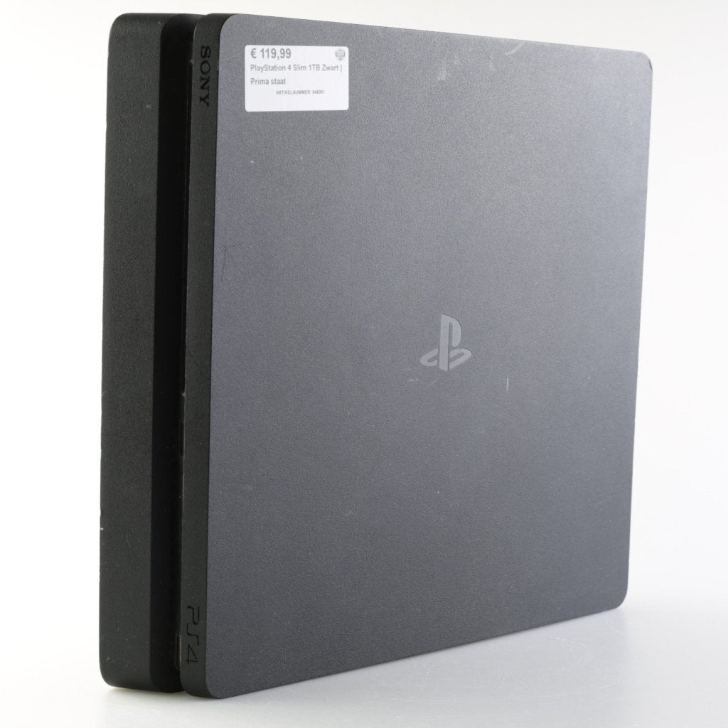PlayStation 4 Slim 1TB Zwart | Prima staat, Sony, Zo goed als nieuw, Support@sony.com, 1-7-1 Konan, Minato-ku
Tokyo 108-0075
Japan