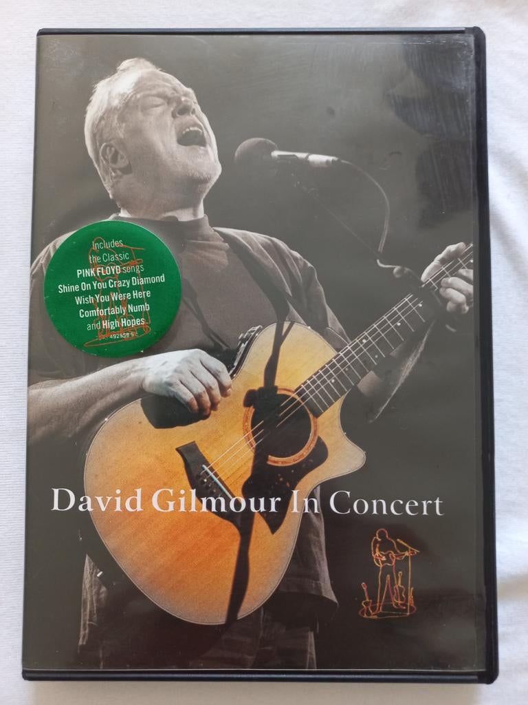 David Gilmour In Concert DVD - Pink Floyd klassiekers, Alle leeftijden, Ophalen of Verzenden, Gebruikt, Muziek en Concerten