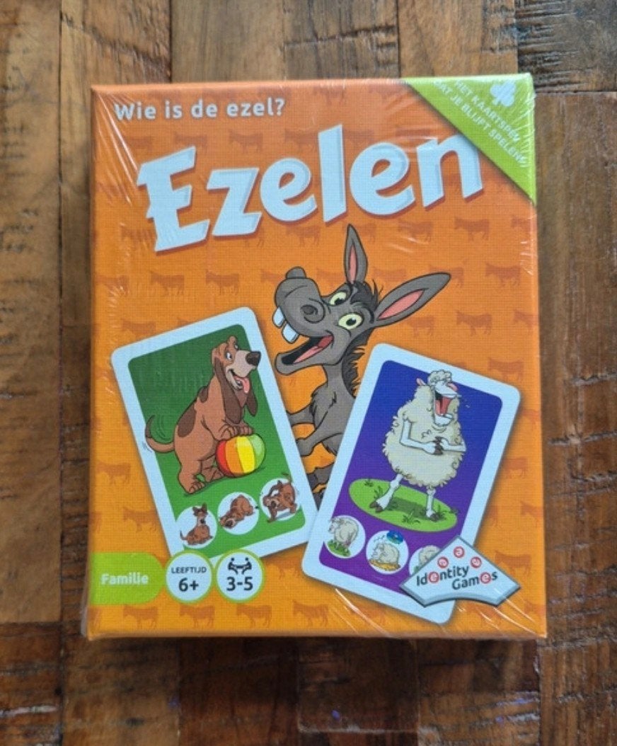 Nieuw spelletje, ezelen, Hobby en Vrije tijd, Ophalen of Verzenden, Nieuw