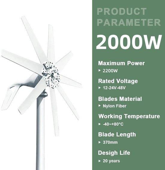 Windturbine - Windmolen - Windturbine Generator - Windenergi, Corvance B.V., Verzenden, Nieuw, Corvancebol@gmail.com