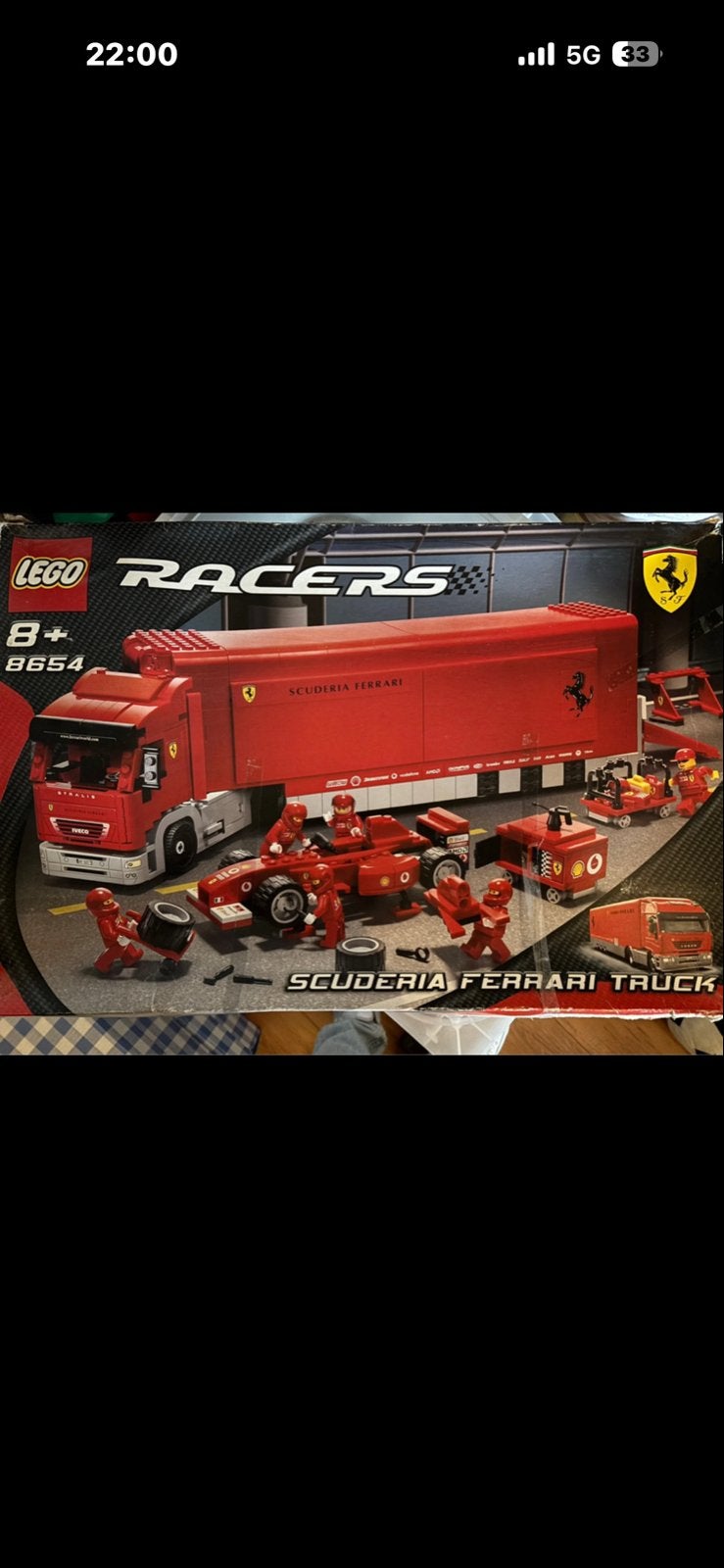 Lego Racers 8654 Ferrari F1 Pit Set, Lego, Ophalen of Verzenden, Zo goed als nieuw, Compleet