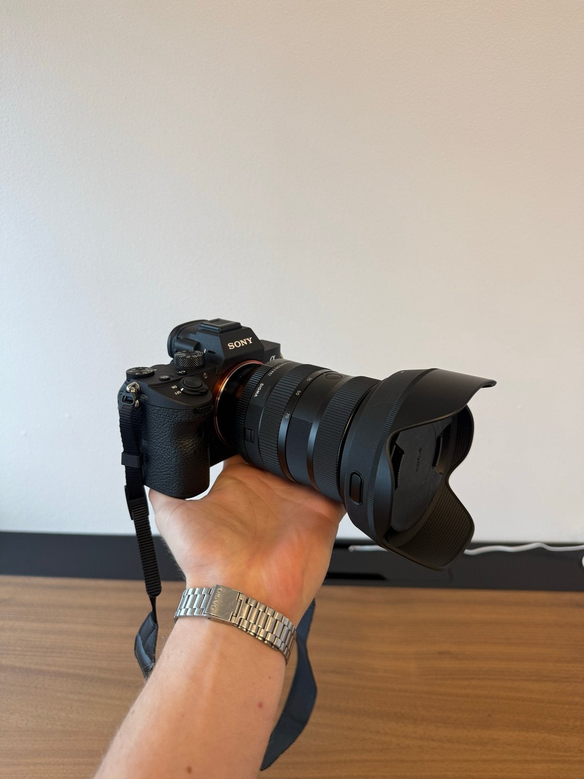 Sony A7 III + Sigma 24-70mm f2.8 met tas en UV filter, Audio, Tv en Foto, Fotografie | Lenzen en Objectieven, Ophalen, Zo goed als nieuw