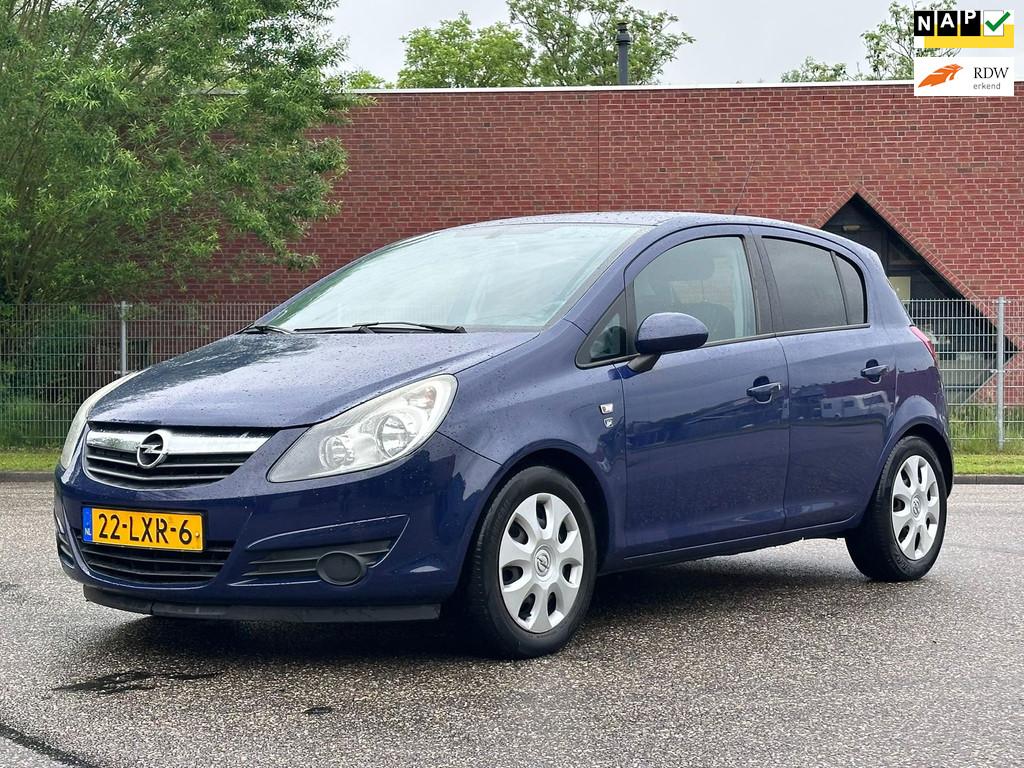 Opel Corsa 1.2-16V '111' Edition Automaat*5DR*Cruise*Trekhaa, Euro 5, 86 pk, Gebruikt, 750 kg