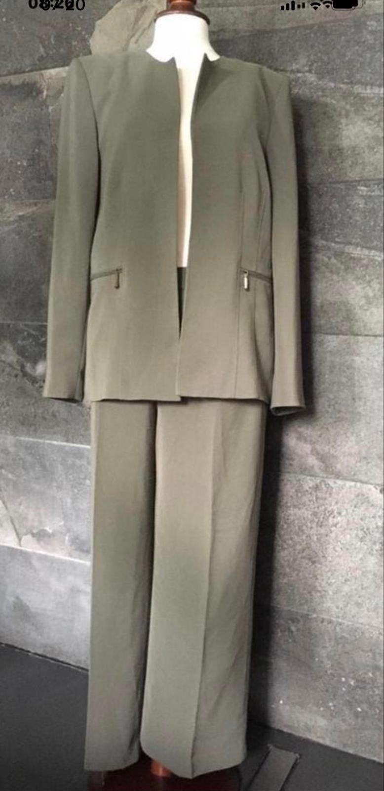 Kasper damespak donkergroen maat M 38-40 Nieuw, Kleding | Dames, Maat 38/40 (M), Kostuum of Pak, Nieuw, Ophalen of Verzenden