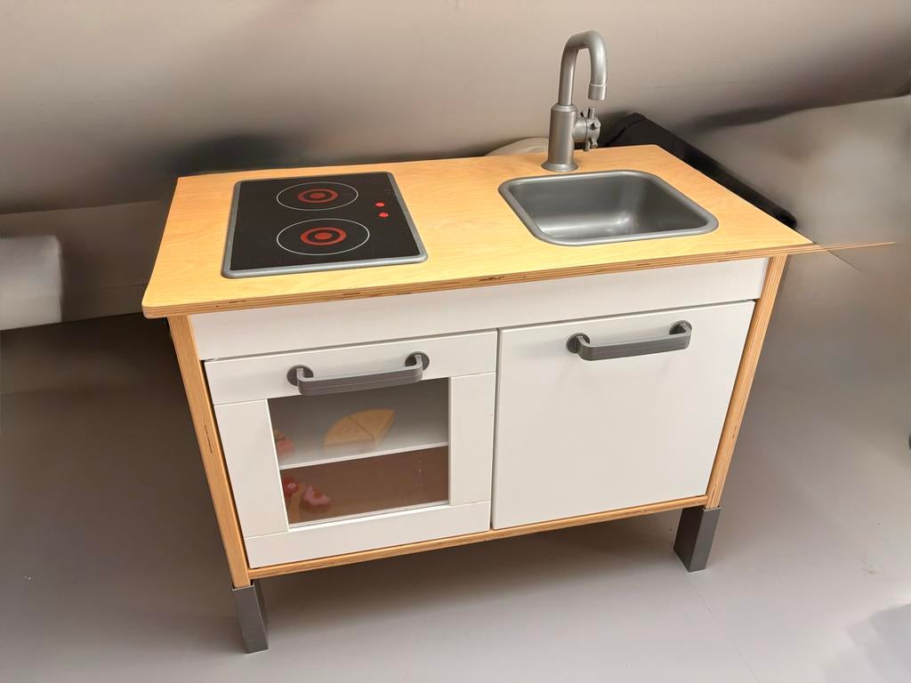 Complete IKEA Speelkeuken (Duktig) met accessoires, Ophalen, Zo goed als nieuw, Hout, Speelkeuken