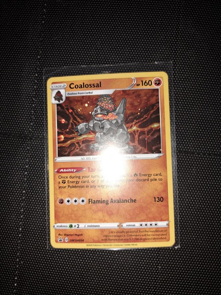 Coalossal nm swsh 054., Ophalen of Verzenden, Nieuw, Losse kaart, Foil