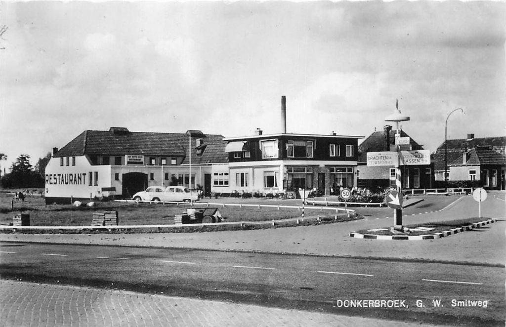 701-197-031 Donkerbroek  GW Smitweg, Verzenden, Voor 1920, Friesland