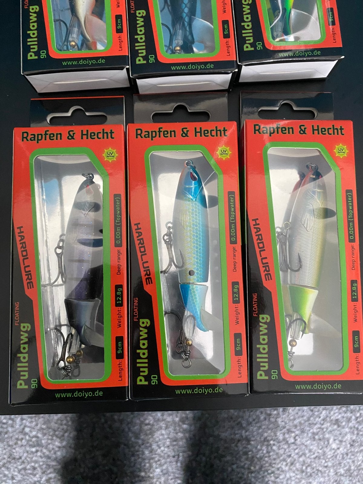 Doiyo Pulldawq 9cm 12,8gr top water, D, Overige typen, Nieuw, Ophalen of Verzenden