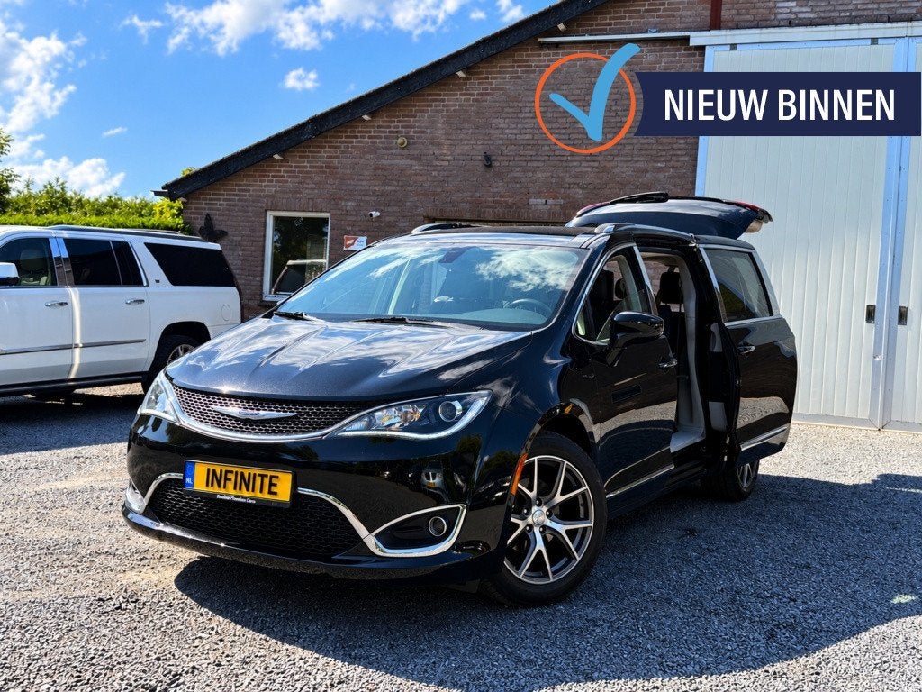 Chrysler Grand Voyager 3.6 V6 LIMITED Bj.2017 8PERS LPG-G3!, Dealer onderhouden, Gebruikt, Zwart, Grand Voyager