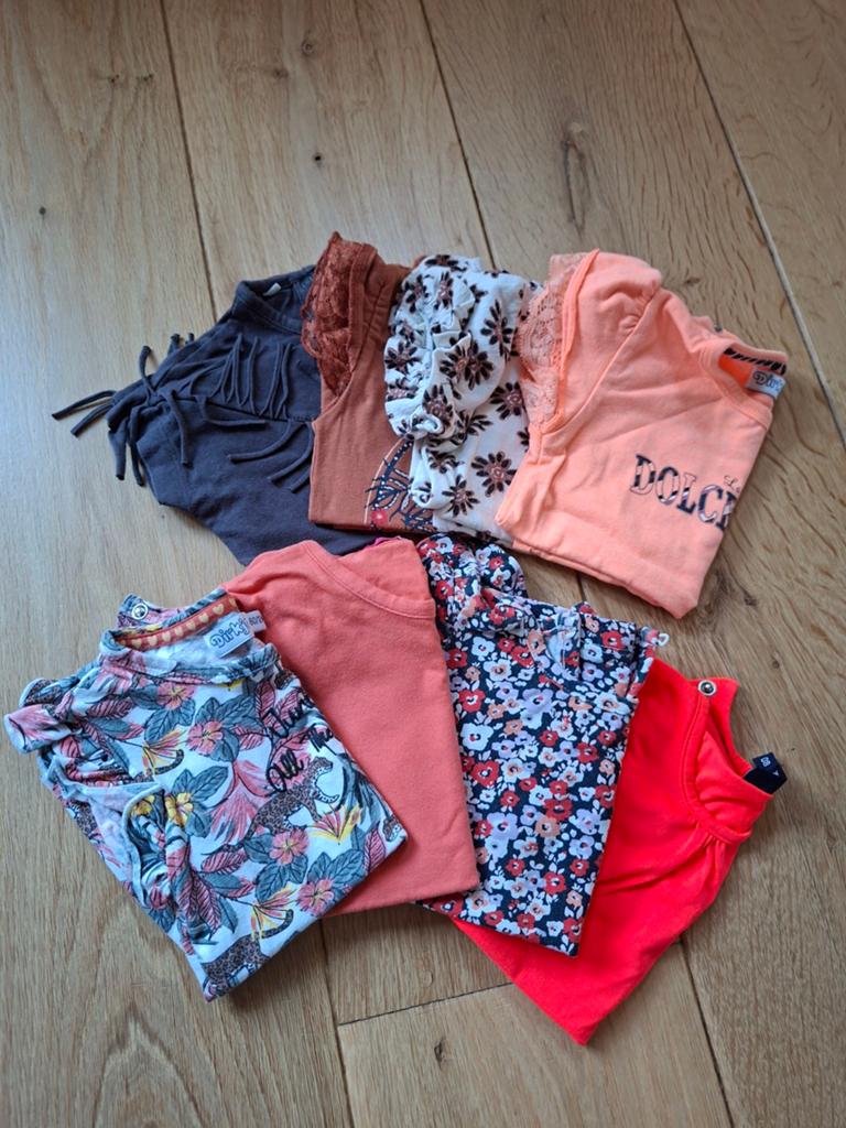 Pakket meisjeskleding maat 80, Kinderen en Baby's, Babykleding | Maat 80, Ophalen, Meisje, Prenatal, Overige typen