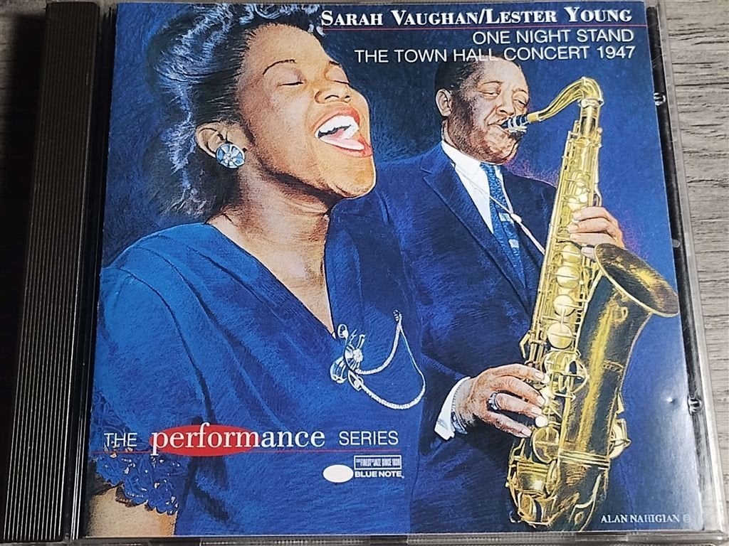Sarah Vaughan, Lester Young - One Night Stand, Ophalen of Verzenden, Zo goed als nieuw, Jazz
