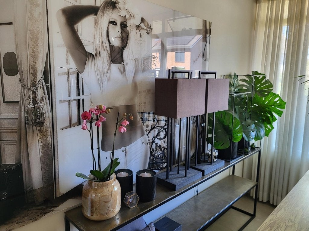 Layer by Adje design tafellamp type Soho Small nieuwpr. 1200, Overige merken, Ophalen of Verzenden, Zo goed als nieuw, Zwart