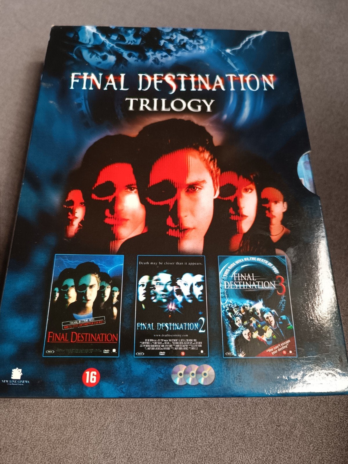 Final destination trilogy - dvd, Vanaf 16 jaar, Ophalen of Verzenden, Zo goed als nieuw