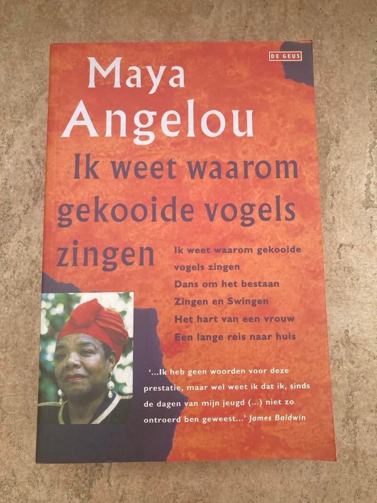 Maya Angelou - Ik weet waarom gekooide vogels zingen, Ophalen of Verzenden, Gelezen, Overige