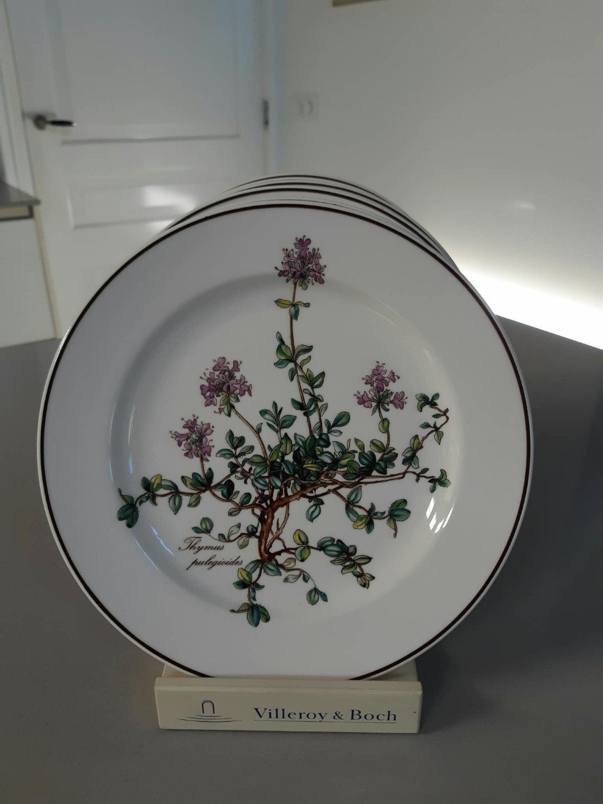 4 Ontbijtborden Villeroy en Boch Botanica Nieuw, Huis en Inrichting, Nieuw, Ophalen of Verzenden, Bord(en), Overige stijlen