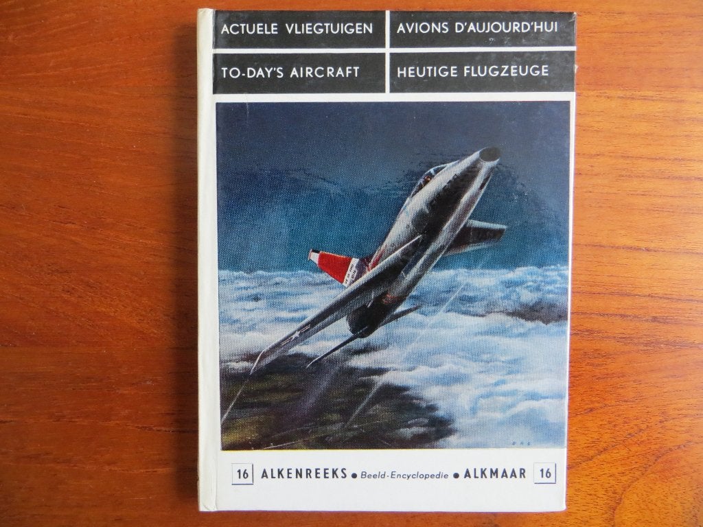 Alkenreeks nr. 16: Actuele vliegtuigen, Ophalen of Verzenden, Nieuw, Boek of Tijdschrift