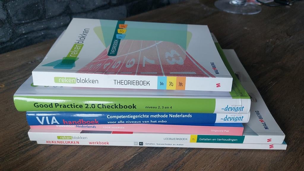 Studieboeken Nederlands, Engels en Rekenen MBO, Boeken, Studieboeken en Cursussen, Ophalen of Verzenden, Alpha, Gelezen, MBO