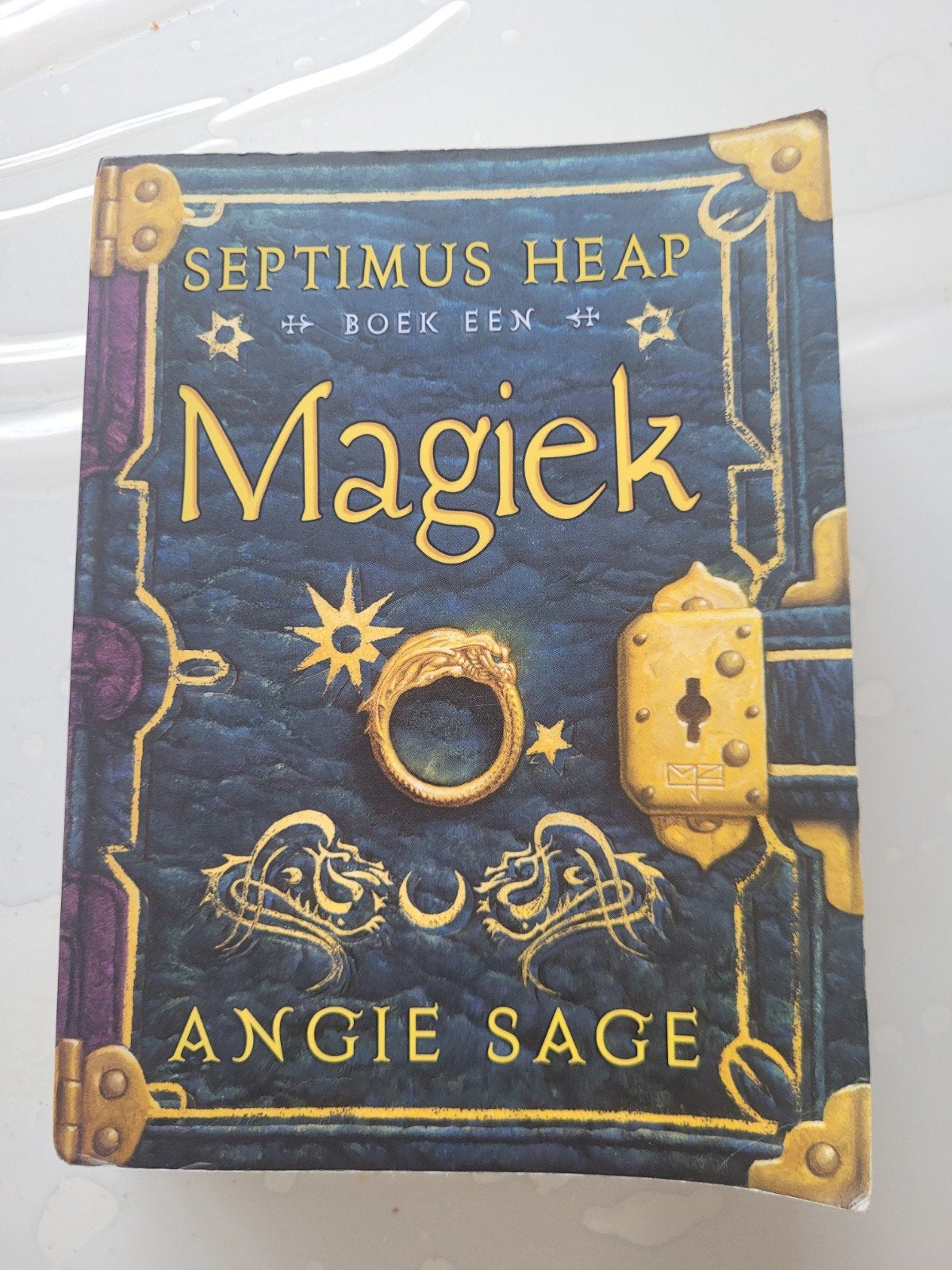 Septimus Heap Boek Een: Magiek - Angie Sage, Boeken, Ophalen of Verzenden