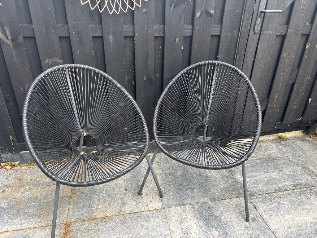 Te koop! Tuinstoeltjes, Overige typen, Zo goed als nieuw, Kunststof, Overige merken