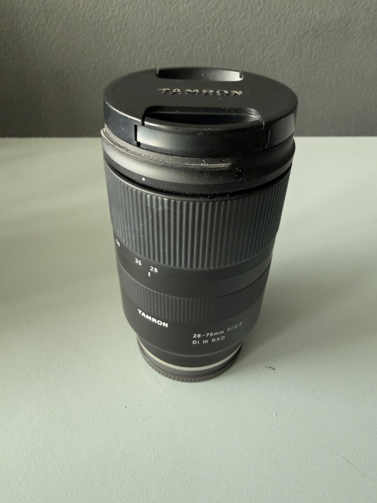 Tamron 28-75mm F/2.8 Di III RXD Sony FE, Audio, Tv en Foto, Fotografie | Lenzen en Objectieven, Gebruikt, Handmatige focus, Tamron