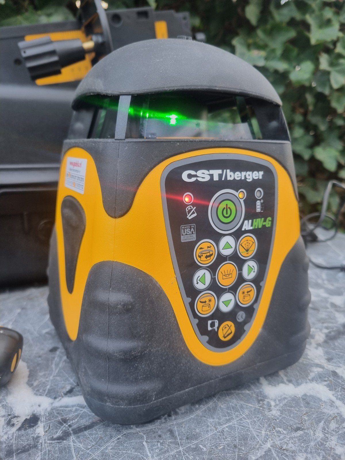 CST/berger ALHV-G Professionele Roterende Groene Lijnlaser, Ophalen of Verzenden, Zo goed als nieuw, Festool
