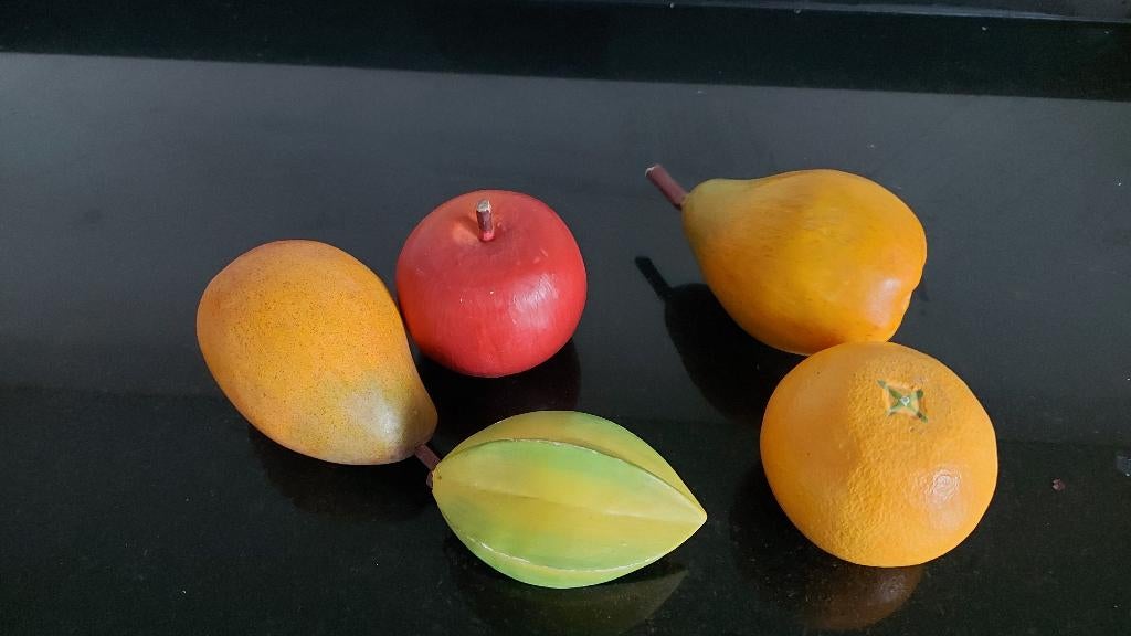 kunstfruit of sierfruit, Huis en Inrichting, Woonaccessoires | Schalen en Manden, Zo goed als nieuw, Rechthoekig, Ophalen of Verzenden