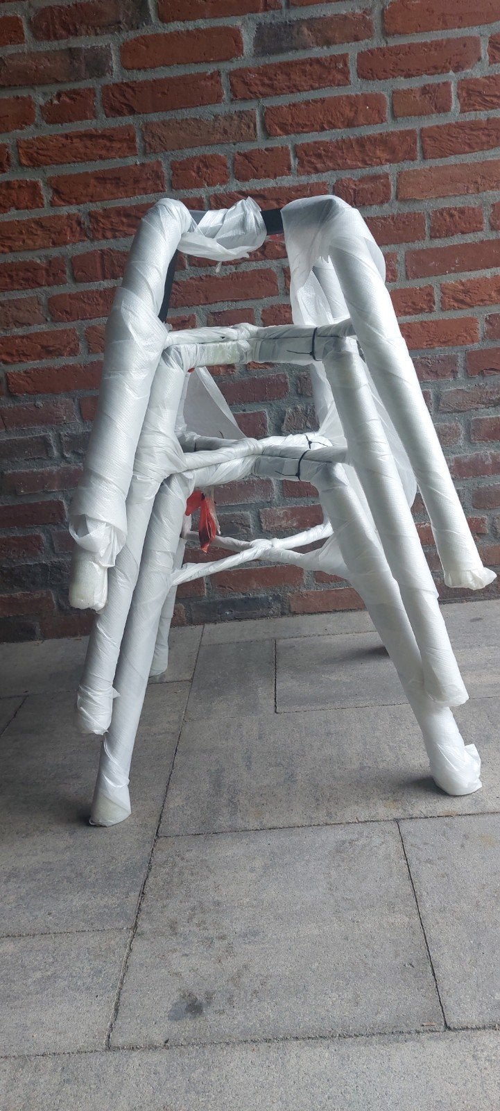 Vier NIEUWE onderstellen voor stoelen of krukken, Ophalen, Zwart, Nieuw, Vier